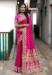 Picture of Beautiful Silk Hot Pink Saree