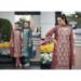 Picture of Magnificent Organza Rosy Brown Readymade Salwar Kameez