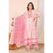 Picture of Rayon & Cotton Beige Readymade Salwar Kameez