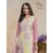 Picture of Organza Rosy Brown Straight Cut Salwar Kameez