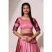 Picture of Bewitching Silk Pale Violet Red Lehenga Choli