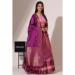 Picture of Bewitching Silk Pale Violet Red Lehenga Choli