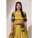 Picture of Amazing Silk Golden Rod Lehenga Choli