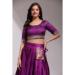 Picture of Ravishing Silk Purple Lehenga Choli