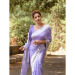 Picture of Amazing Cotton & Silk Slate Grey Saree