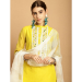 Picture of Wonderful Chiffon Golden Readymade Salwar Kameez