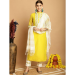 Picture of Wonderful Chiffon Golden Readymade Salwar Kameez