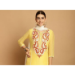 Picture of Ravishing Chiffon Khaki Readymade Salwar Kameez