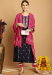 Picture of Chiffon Dark Slate Grey Readymade Salwar Kameez