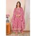 Picture of Rayon & Cotton Light Coral Readymade Salwar Kameez