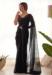 Picture of Bewitching Georgette Black Saree