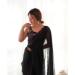 Picture of Bewitching Georgette Black Saree