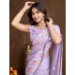 Picture of Alluring Organza Light Slate Grey Saree