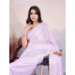 Picture of Comely Net Lavender Saree