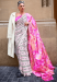 Picture of Alluring Crepe Lavender Blush Saree