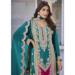 Picture of Chiffon Midnight Blue Straight Cut Salwar Kameez