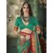 Picture of Beauteous Silk Teal Saree