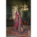 Picture of Comely Silk Crimson Saree