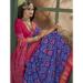 Picture of Gorgeous Silk Dark Slate Blue Saree