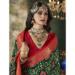 Picture of Graceful Silk Green Saree