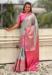 Picture of Comely Silk Light Slate Grey Saree