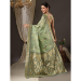 Picture of Charming Cotton & Silk & Organza Dark Sea Green Saree