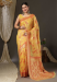 Picture of Marvelous Cotton & Silk & Organza Khaki Saree