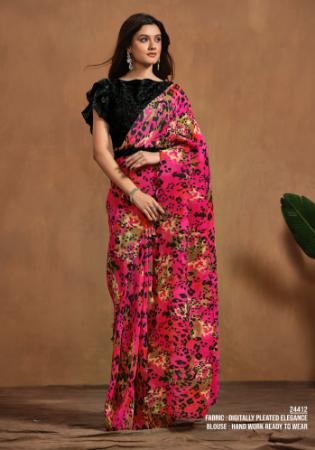 Picture of Sublime Silk Pink Saree