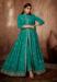 Picture of Exquisite Georgette Teal Readymade Gown