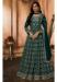 Picture of Good Looking Georgette Dark Green Readymade Gown