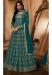 Picture of Radiant Georgette Teal Readymade Gown