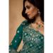 Picture of Radiant Georgette Teal Readymade Gown