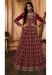 Picture of Splendid Georgette Maroon Readymade Gown