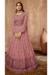 Picture of Magnificent Georgette Rosy Brown Readymade Gown