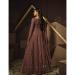 Picture of Enticing Georgette Dark Olive Green Readymade Gown