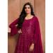 Picture of Marvelous Georgette Maroon Readymade Gown