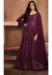 Picture of Alluring Georgette Purple Readymade Gown