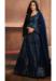 Picture of Pleasing Georgette Midnight Blue Readymade Gown