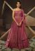 Picture of Gorgeous Georgette Light Pink Readymade Gown