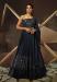 Picture of Ravishing Georgette Dark Slate Grey Readymade Gown