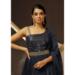 Picture of Ravishing Georgette Dark Slate Grey Readymade Gown