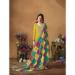 Picture of Chiffon & Silk Chocolate Straight Cut Salwar Kameez