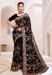 Picture of Pleasing Georgette Black Saree