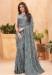 Picture of Fascinating Georgette Light Slate Grey Saree