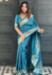 Picture of Charming Silk Midnight Blue Saree