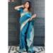 Picture of Charming Silk Midnight Blue Saree