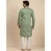 Picture of Statuesque Rayon Dark Sea Green Kurtas