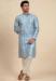 Picture of Classy Rayon Cadet Blue Kurtas