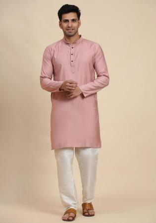 Picture of Graceful Rayon Rosy Brown Kurtas