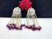 Picture of Gorgeous Plum Earrings